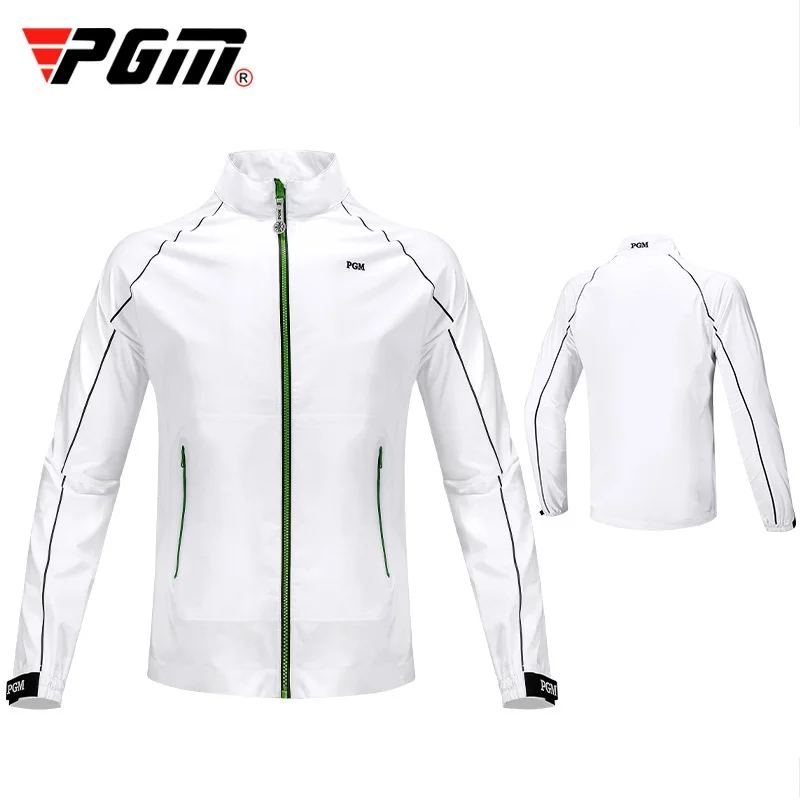 

PGM Golf Men Jacket Long Sleeve Stand-up Collar Windbreaker Warmth Windproof and Rainproof Golf Clothes YF386