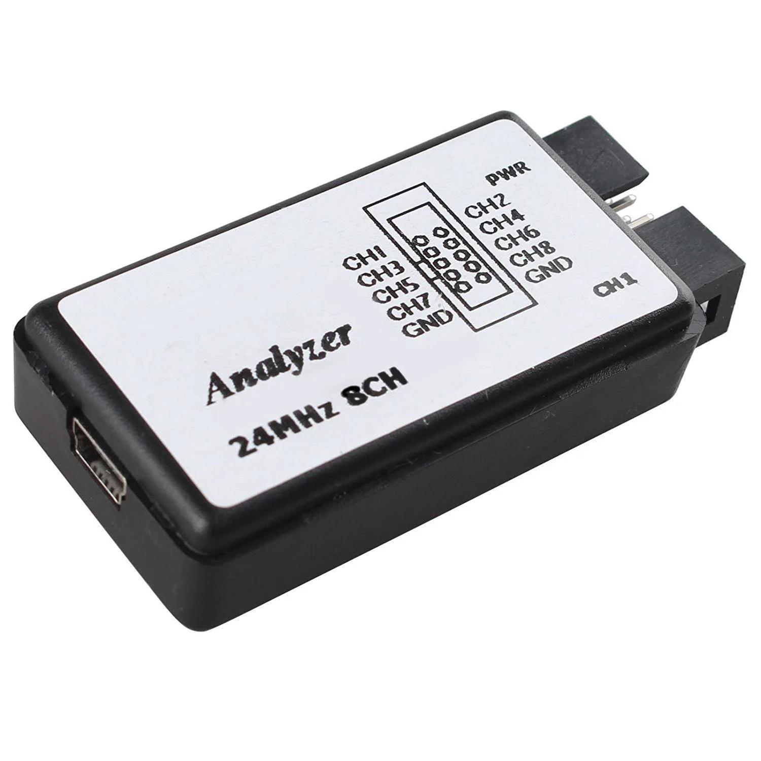 USB логический анализатор 8 каналов 24 МГц совместим с Saleae ARM FPGA M100|Измерители