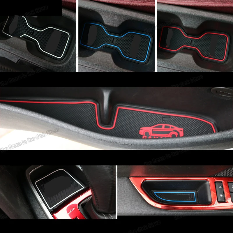 Противоскользящий коврик для салона автомобиля из силикагеля Lsrtw2017 дверного