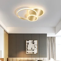 simple modern nordic ceiling lamp dining living room led ceiling light bedroom kitchen gold black white mount flush panel lamps