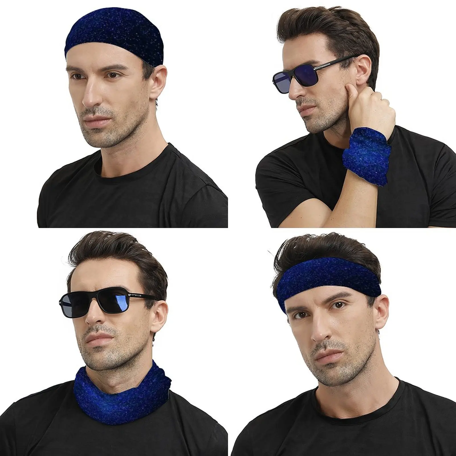 

Bandana Men's and Women's Ever-changing Face Scarf, Kerchief, Scarf, Square Scarf, Cross Headscarf, Hair Tie, Headdress