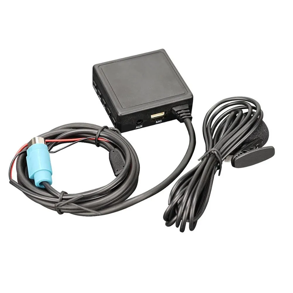 

1PCS Bluetooth 5.0 Car Radio Wireless Audio Auxiliary Line For Alpine KCE-236B Hands-free With Microphone