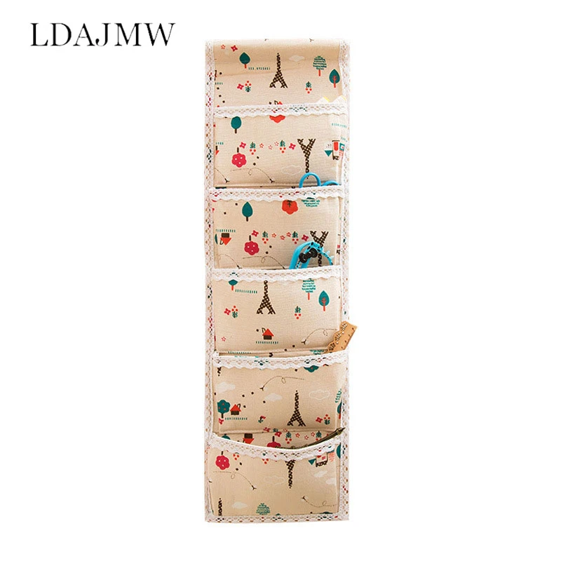 

Multi-lattice Socks Toys Underwear Slippers Key Classification Storage Mail Bag Wall-mounted Closet Storage Bag Wall-mounted Bag