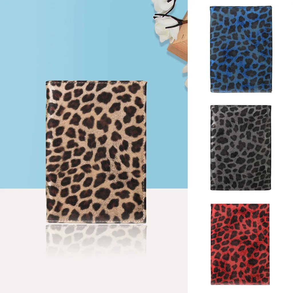 Кошелек для мелочи с леопардовым принтом многофункциональный Дамский клатч