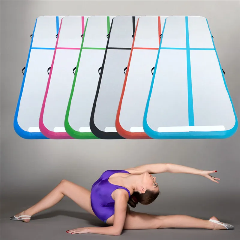 Надувная гимнастика воздушный трек для акробатики напольный батут 6 м 5