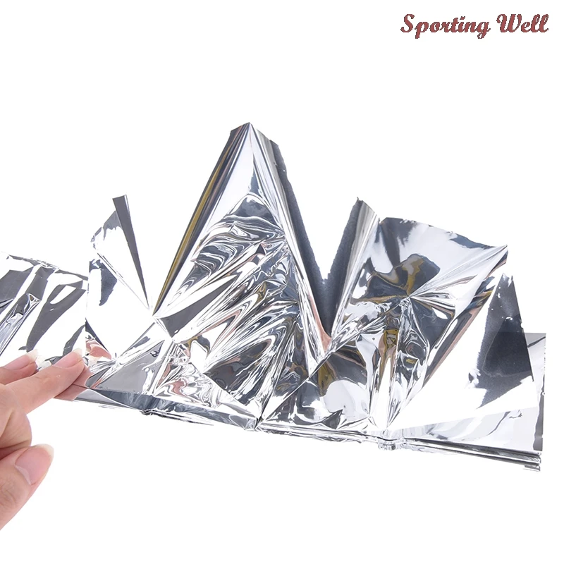 

1pcs Camping Emergency Blanket First Aid Portable Survival Rescue Curtain Tent Tools Outdoor Hiking Life-saving Foil Thermal kit