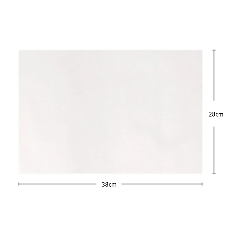 

500 Pcs Wax Paper Food Wrapping Paper Greaseproof Baking Sheet Soap Packaging OilPaper Oven Oilcloth Pastry Baking Tools