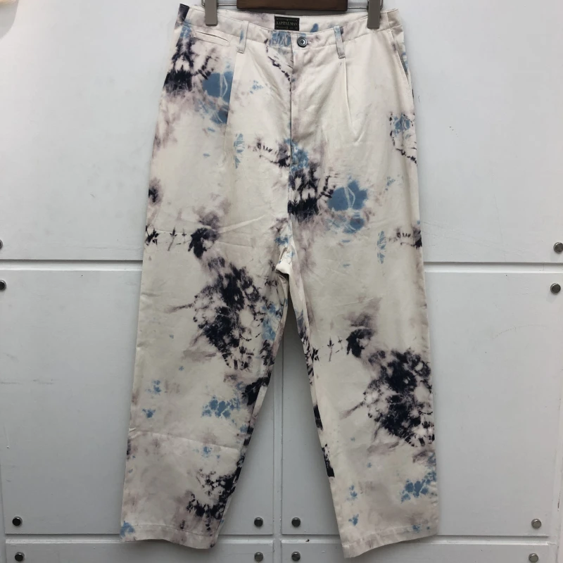 

Oversize KAPITAL Tie dye Pants Men Women 1:1 Best-quality Hip Hop Splash ink KAPITAL Trousers