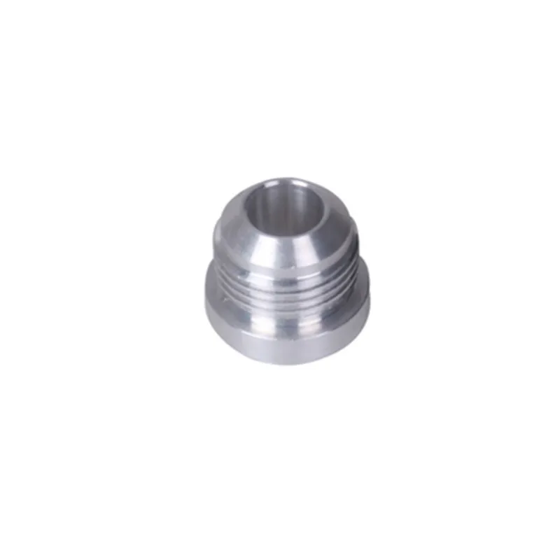 

AN6 6AN Silver Male Aluminium Weld On Fitting Bung Round Base