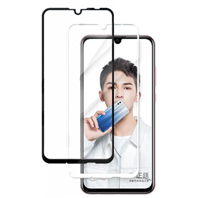 Закаленное стекло с полным покрытием для Huawei Honor 10X 2 шт. защитная пленка экрана |