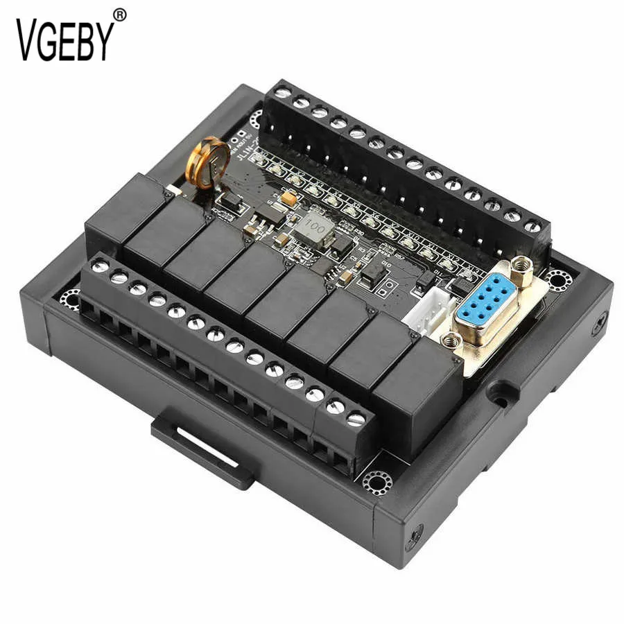 PLC Programmable Controller DC10-28V Relay module FX1N-20MR with Base Industrial Control Board Logic | Обустройство дома