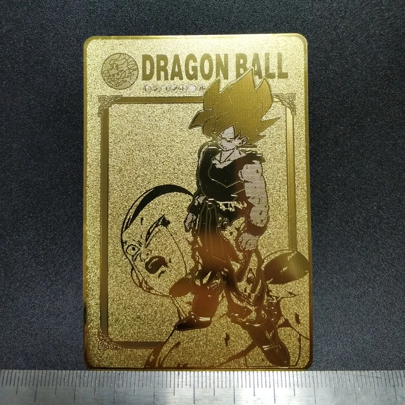 Dragon Ball карты супер металлическая карта ультра инстинкт Гоку джирен экшн игрушки Фигурки издание игры флэш карты коллекция карт