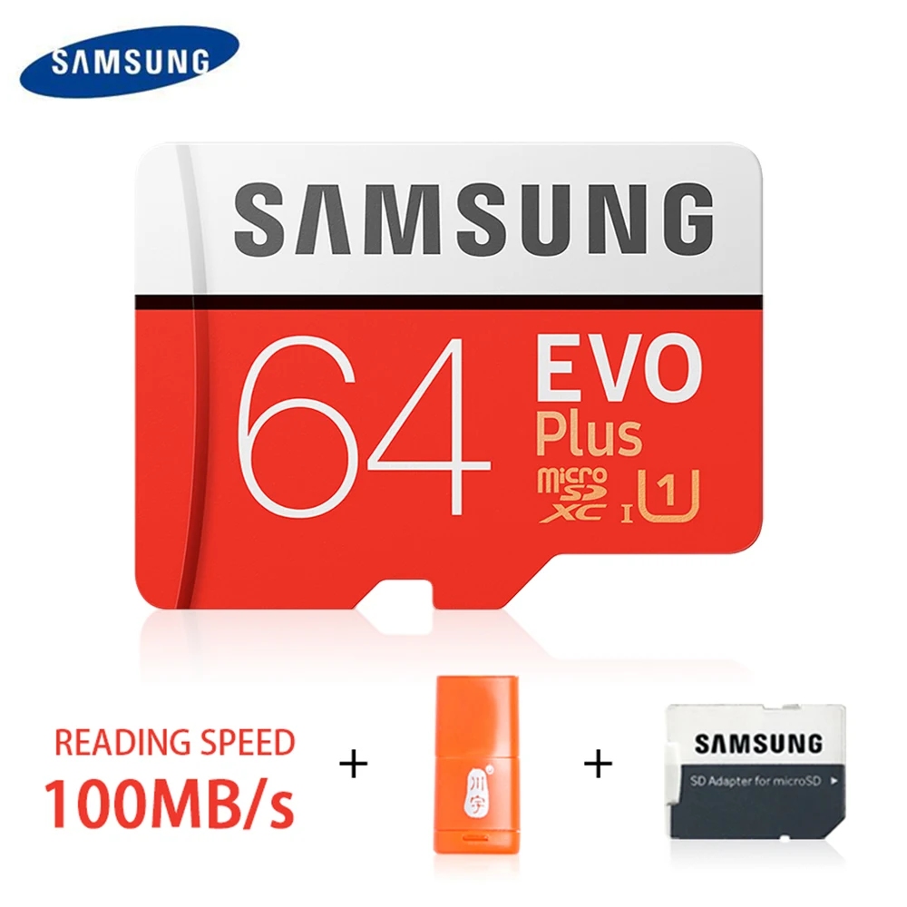 SAMSUNG карта памяти Micro SD класс 10 32 ГБ 64 128 256 512 ГБ|Карты памяти| |