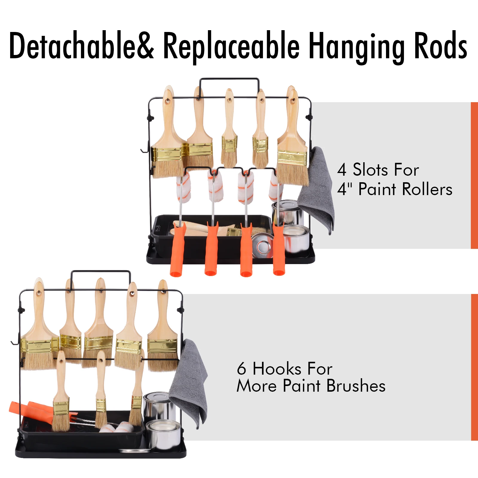 Многофункциональная эмульсионная настенная кисть роликовый держатель