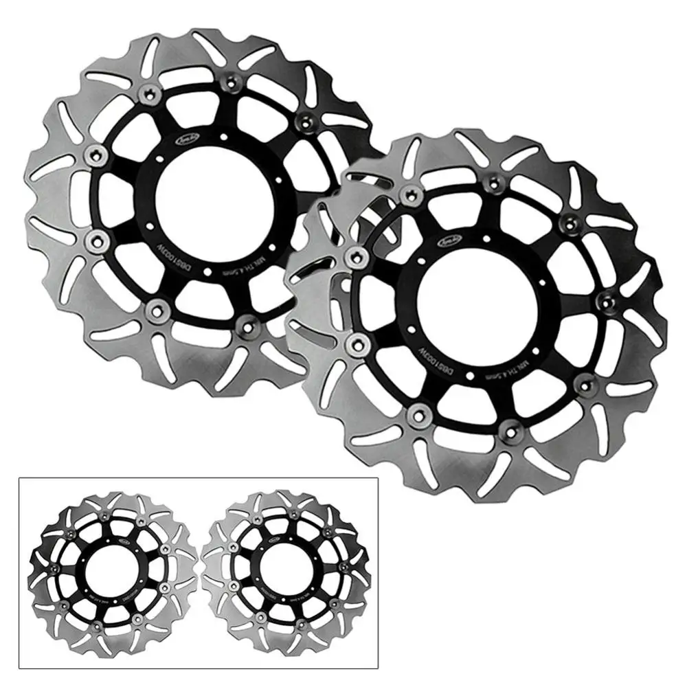 

LUCKMART Front Brake Rotors Disc And Pads Kit For Honda CBR600F 2003-2006/CBR600 F1 F2 SPORT 2001-2002 Replacement Accessories