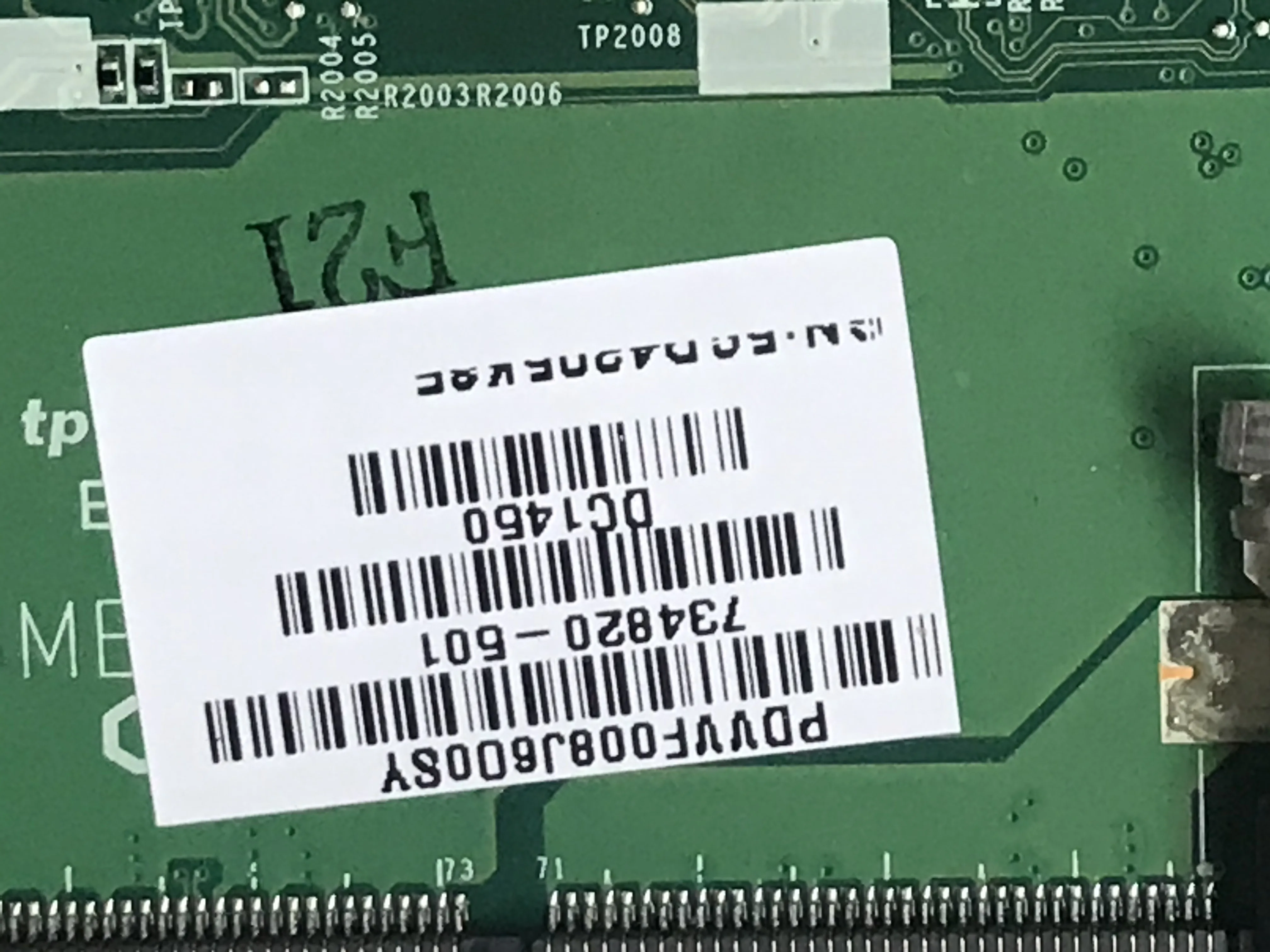 

Быстрая доставка, материнская плата для ноутбука HP PAVILION 15-N /15T-N 734820/501-734821 с зеркальным процессором + графическим процессором