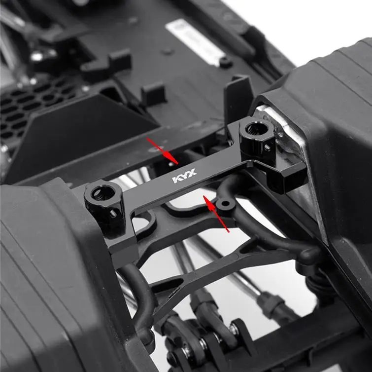 

Metal Rear Bracket Rear Suspension Arm for 1/10 Axial SCX10 III AX103007 RC Car Parts Accessories