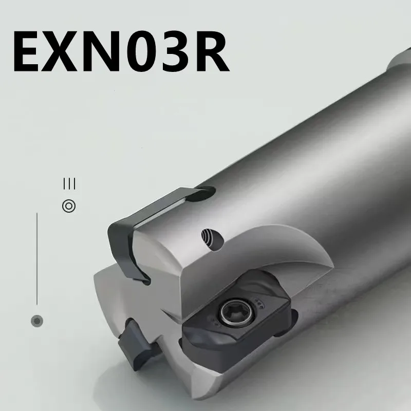 

EXN03R plane milling machine alloy milling cutter bar HSS CNC milling cutter bar LNMU0303ZER ultra-high feed lathe parts tool