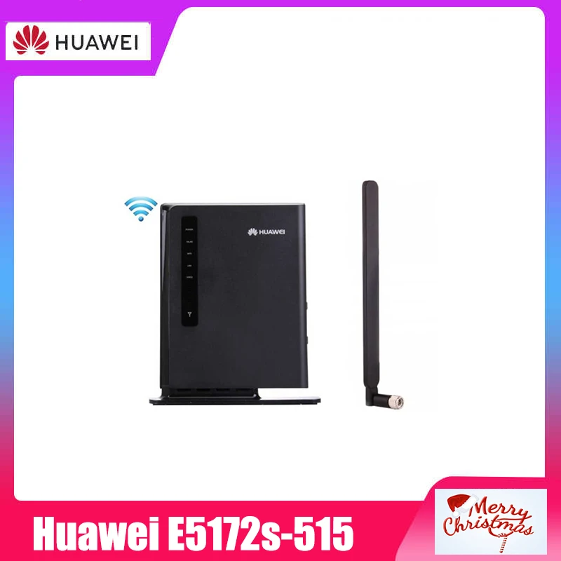 

Разблокированный Wi-Fi роутер Huawei E5172s-515, 150 Мбит/с, 3G/4G, CPE, мобильный беспроводной шлюз плюс антенны
