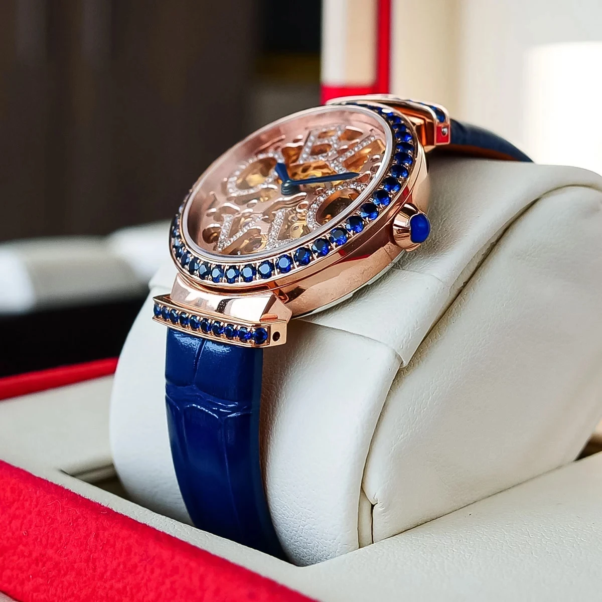 Новые дизайнерские женские Автоматические часы-скелетоны OBLVLO роскошные