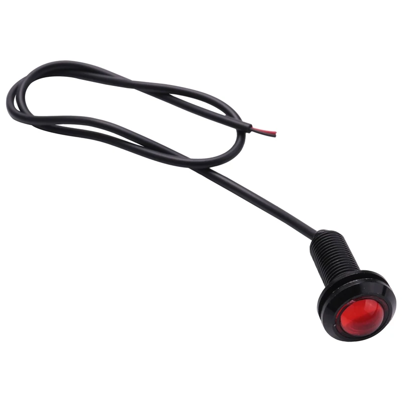 2 X Eagle Eye LED Light 18Mm Dia. Car Vehicle Backup Signal Red | Автомобили и мотоциклы