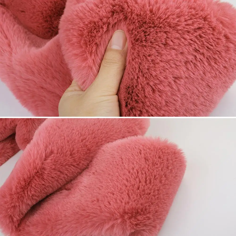 Женский зимний шарф из искусственного меха | Аксессуары для одежды