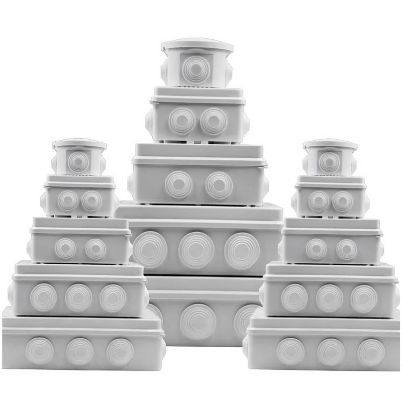 1 шт. ABS пластик IP65 Водонепроницаемый DIY открытый Крытый универсальный