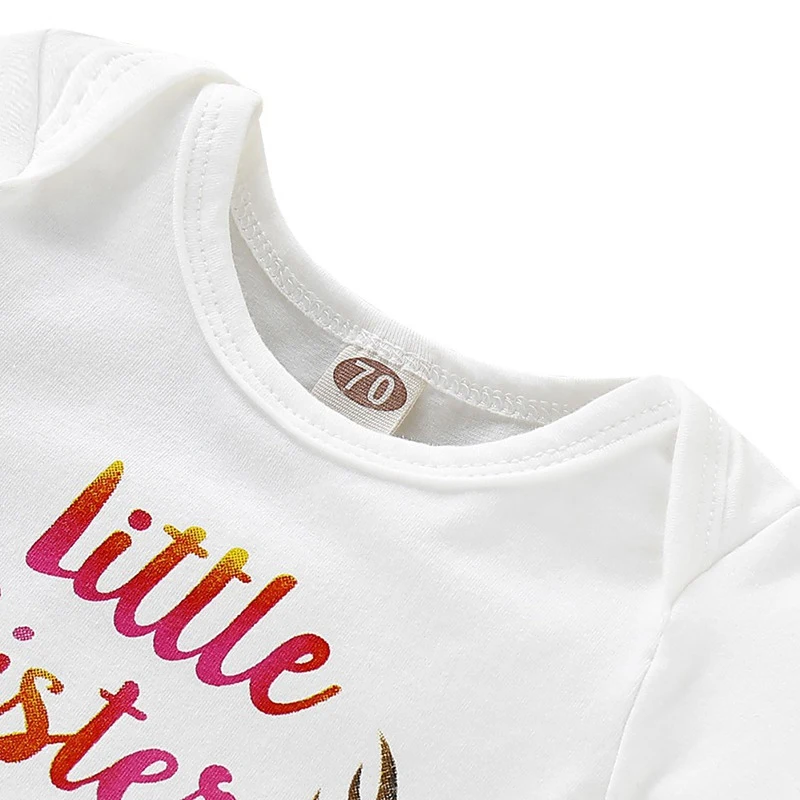 Сестренки летнее платье для маленьких девочек хлопок цветочный принт буквы