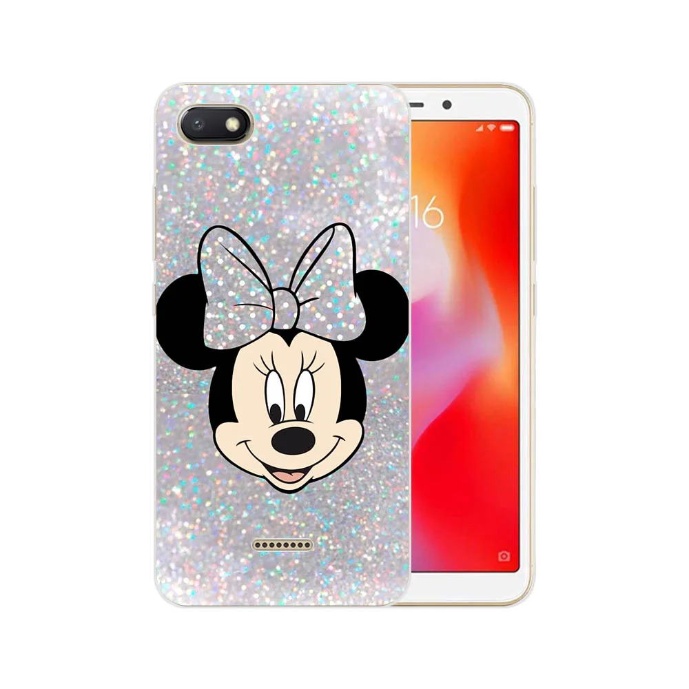 Милый мягкий силиконовый чехол для телефона с рисунком Микки и Минни для XiaoMi 8 A1 A2 Lite A3 9 9SE 9T K20Pro, чехол для Redmi Note4X Note5Pro - Цвет: C10