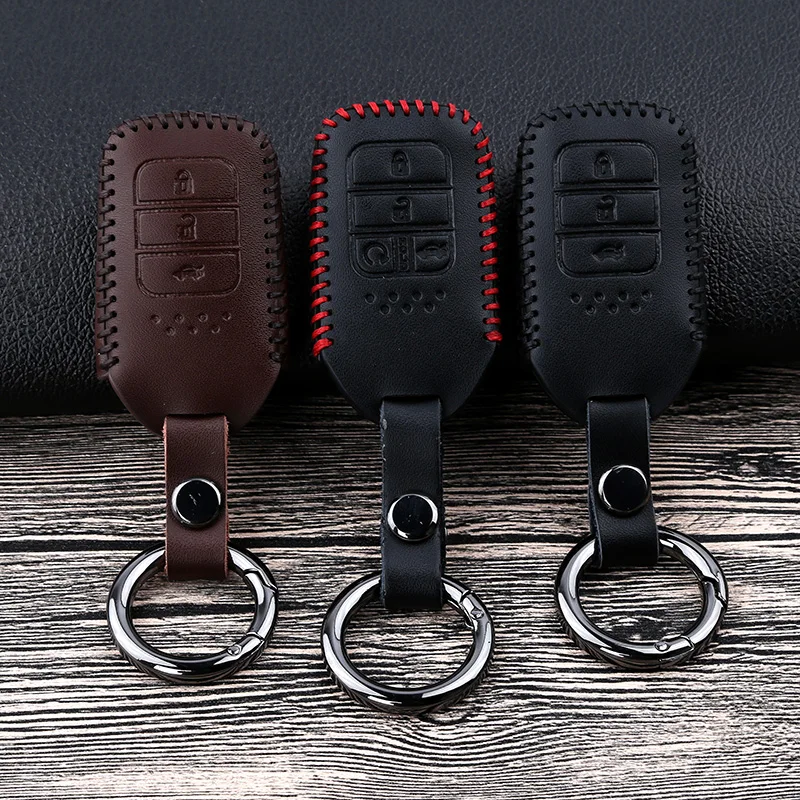 Кожаный чехол для автомобильного пульта дистанционного управления Honda Accord Civic 2017