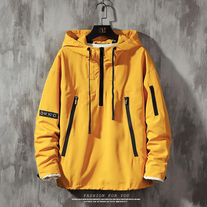 

Мужская куртка на молнии, ветровка, пуловер с буквенным принтом, 2020, уличная куртка в стиле хип-хоп, 5XL, осень размера плюс