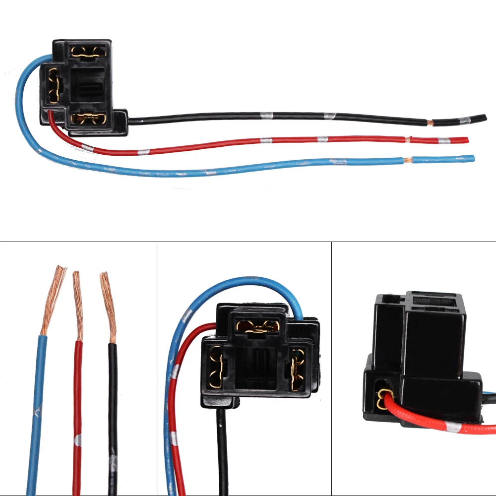 YUNPICAR H4 9003 HB2 разъем электросети Pigtail разъем для автомобиля грузовика лодки морской фары Противотуманные фары модифицированный(упаковка из 2