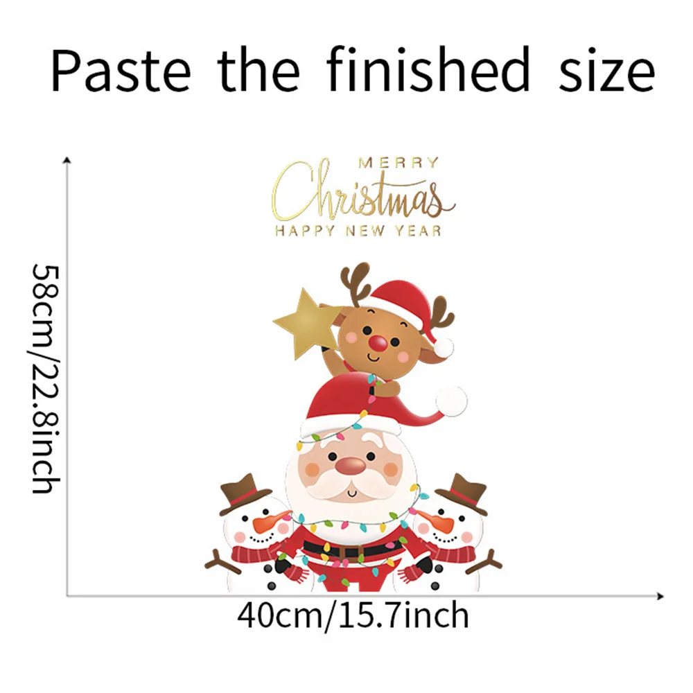 Санта-Клаус олень снеговик Счастливого Рождества искусственное украшение