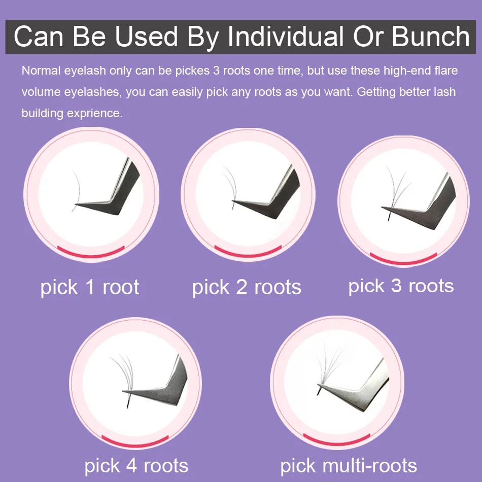 1 коробка для наращивания ресниц яркие ресницы глаз легкие вееры увеличения