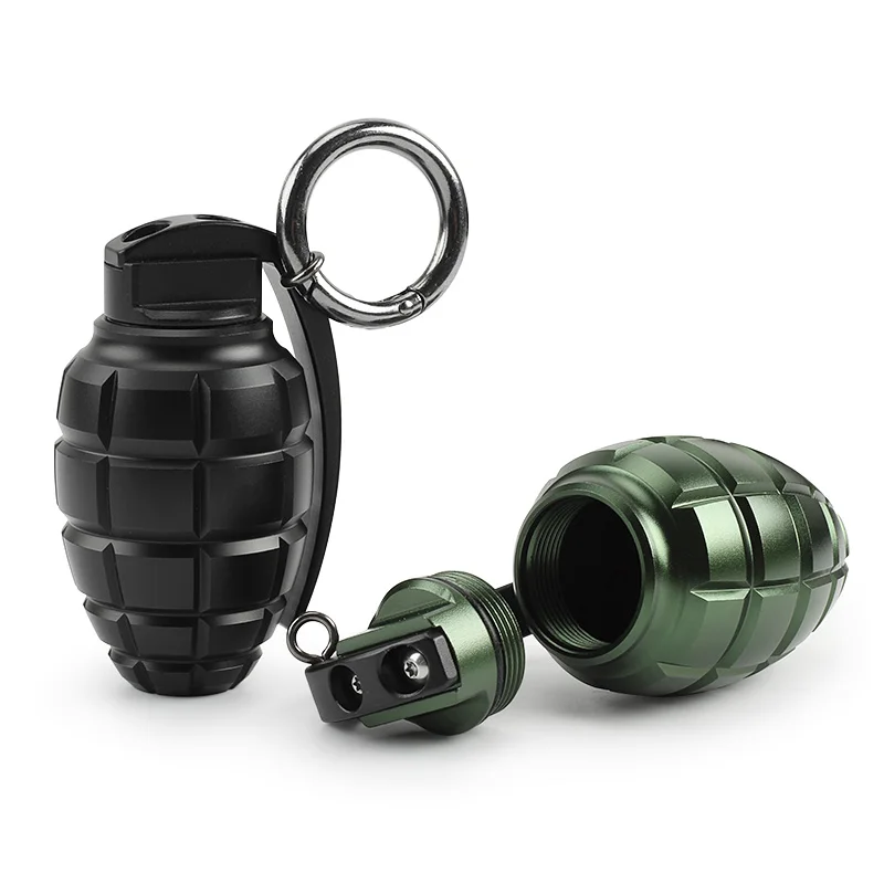 Портативный EDC Алюминий сплава бутылка таблеток для повседневного использования