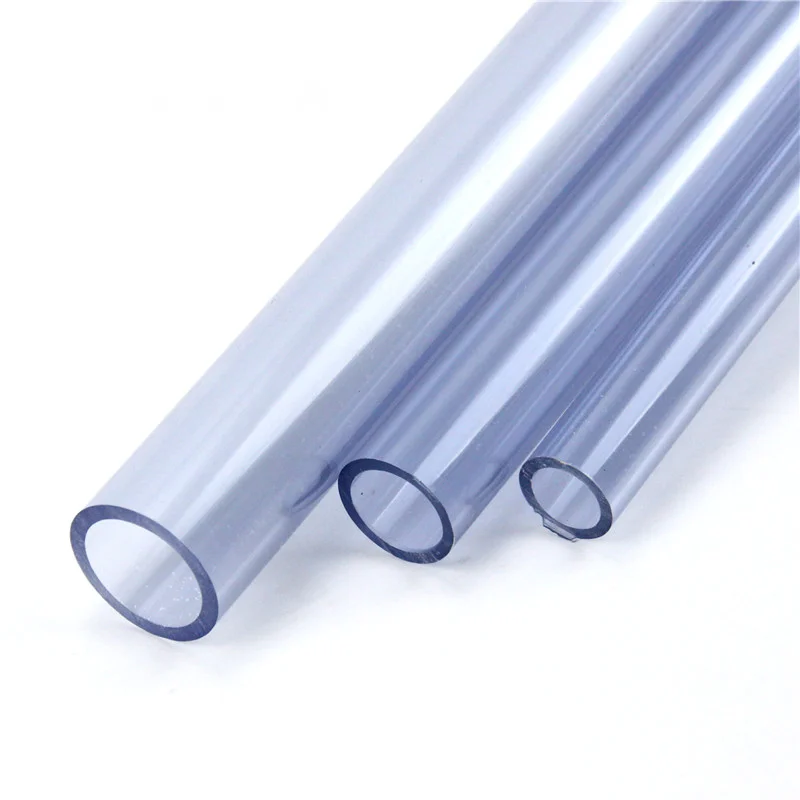 Transparent tube UPVC Pipe Hi-quality Water Supply Irrigation Fish Tank PVC Aquarium 1 Pcs (50cm) | Обустройство дома