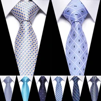 new 42 color ties for men classic silk woven plaid dots party necktie fashion slim 7 5cm wedding business male casual gravata