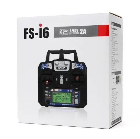 FS Flysky I6 FS-i6 2,4G 6ch передатчик RC контроллер с iA6B X6B A8S IA6 iA10B приемник для самолета Heli UAV лодка