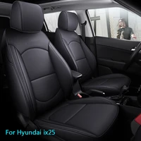 car special seat covers for hyundai ix25 2014 2015 2016 2017 2018 2019 pu leather auto accessories cushion full set black%ef%bc%89