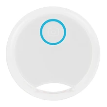 P82F Portable Round Tracker, Bluetooth Smart Anti-Lost Device Alarm Reminder for Keys, Vehicles, Children, Eldes & Dogs