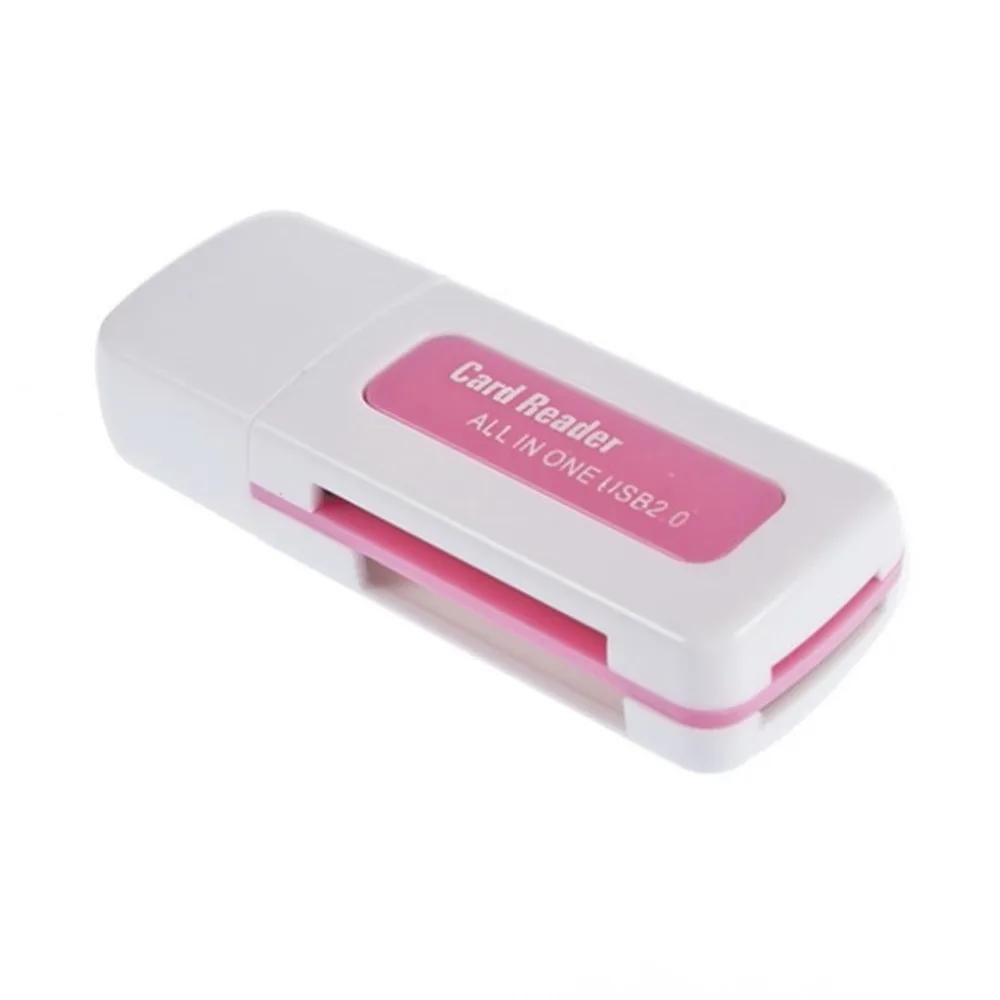 2018 Новый портативный USB 2 0 4 в 1 устройство для чтения карт памяти M2 SD SDHC DV Micro