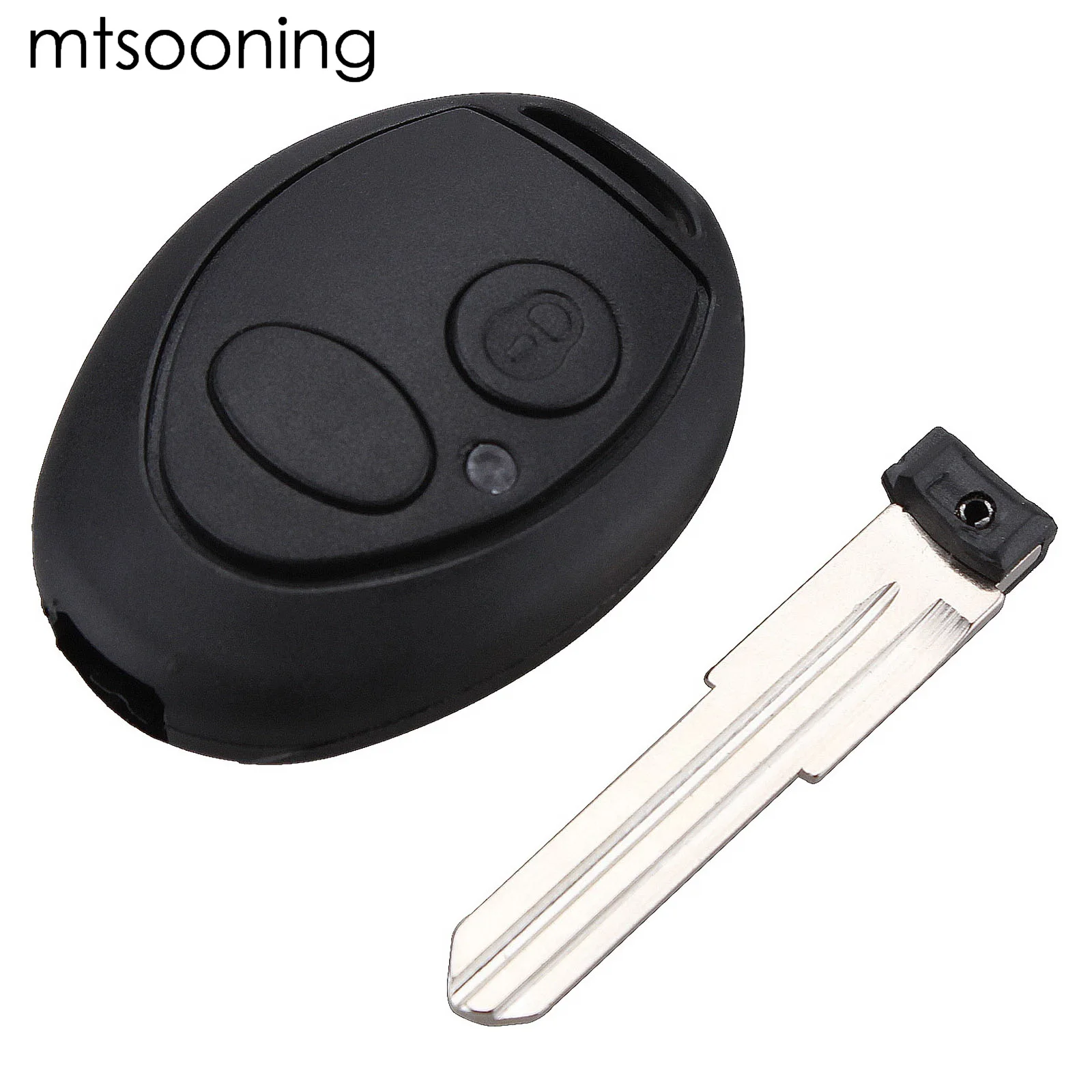 2 кнопки Uncut Blade чехол для дистанционного ключа автомобиля Замена Fob Land Rover Key Shell