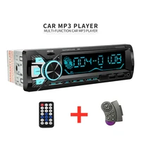 12v colorful lights bluetooth car mp3 player radio mp3wmawav formats support fast charge dual usbauxfmtf card radio