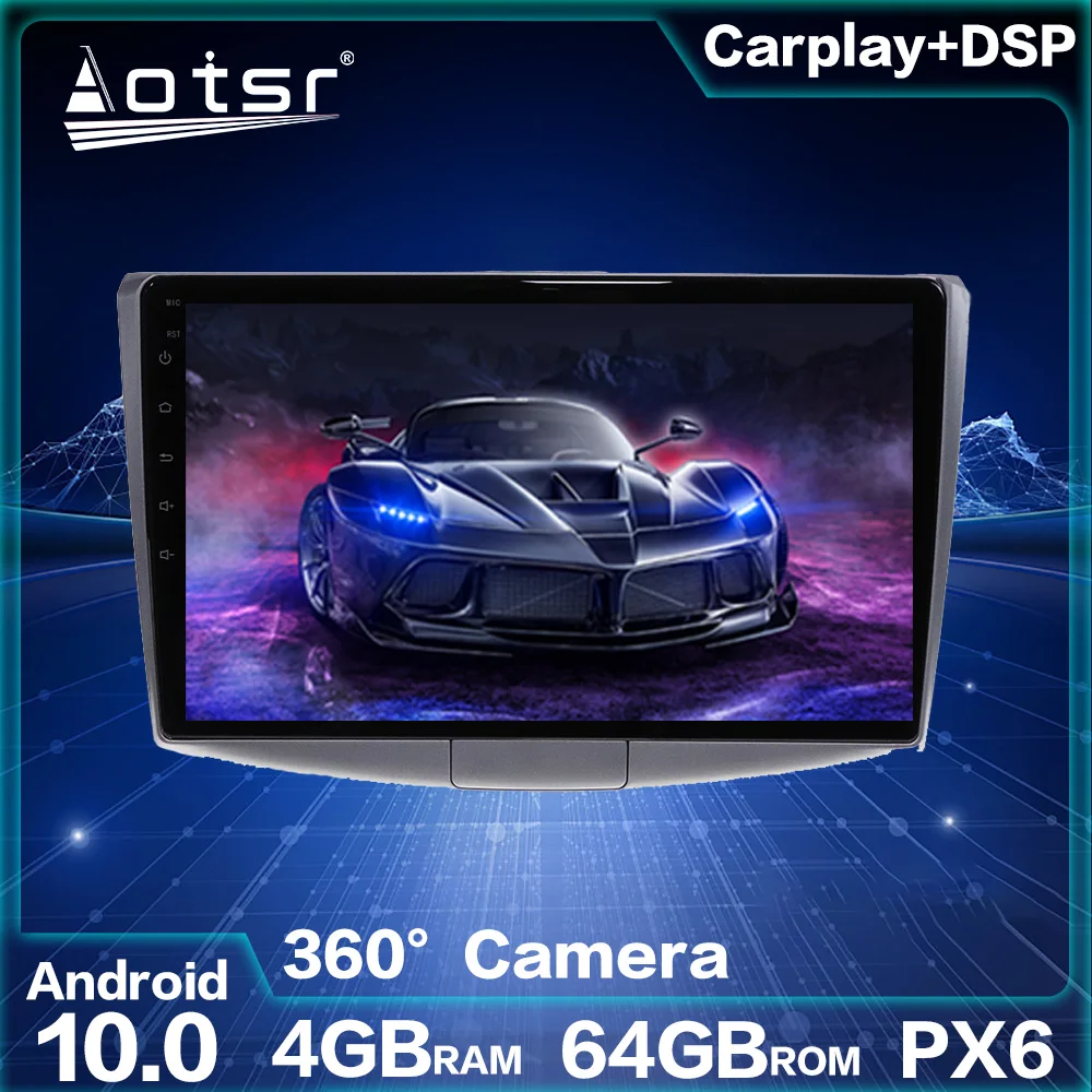

For Volkswagen Passat CC Android Radio Car GPS Navigation Multimedia Player Screen Android 10.0 4G 64GB PX6 Auto StereoHead Unit