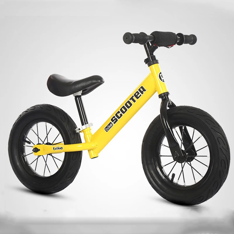 Детские блестящие детские ходунки баланс велосипед способный преодолевать