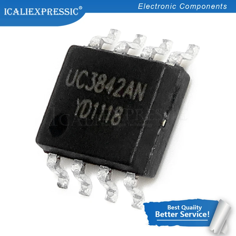 

200PCS UC3842A SOP8 UC3842 SOP UC3842B SMD new and original IC SOP-8