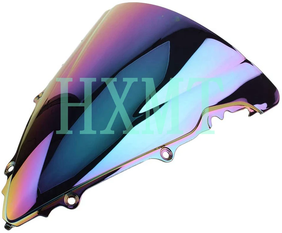 Лобовое стекло для мотоцикла Yamaha YZF 600 R6 2003 2004 2005 черный двойной пузырь 03 04 05|windshield