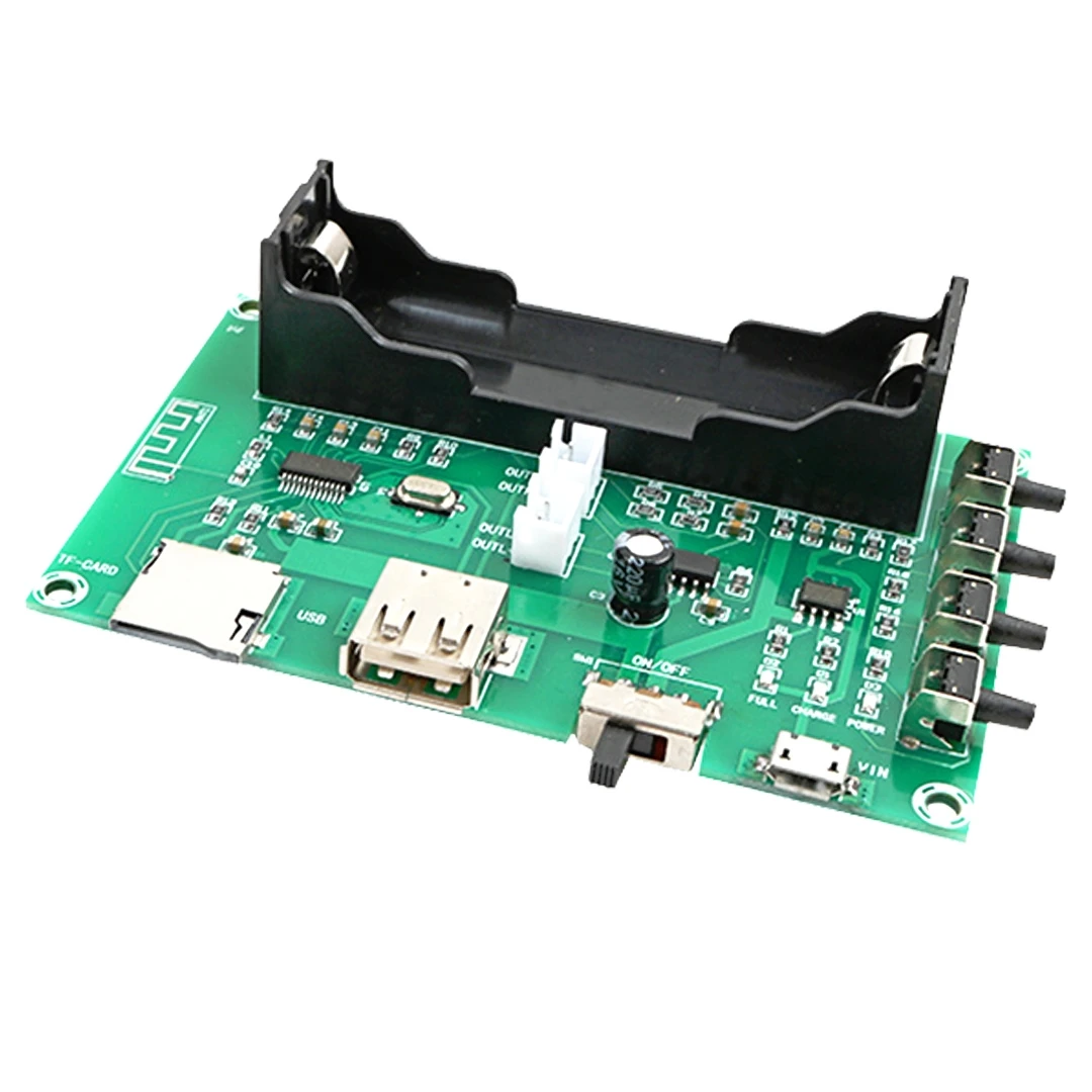 Цифровой Bluetooth усилитель мощности с литиевой батареей 5 Вт + Вт|Аксессуары для