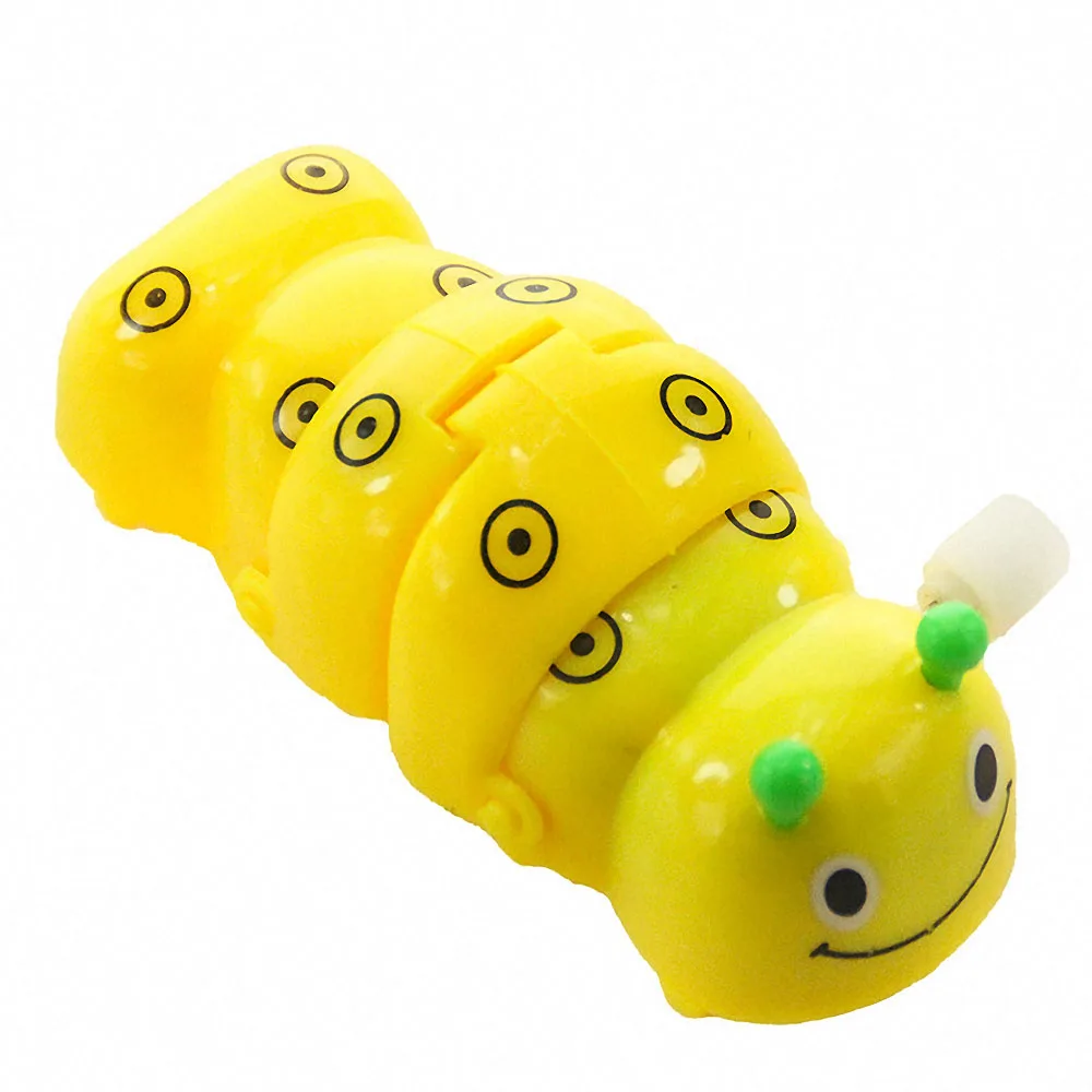 

Retro Clockwork Classic Kids Cute Plastic Cartoon Caterpillars Wind Up Toys for Children Fun Games Boys Girls Surprise Birthday