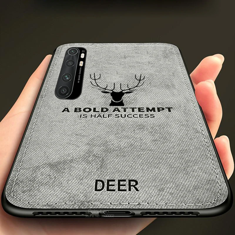 Чехол для xiaomi mi note 10 lite тканевый чехол тканевые Чехлы xaomi xiomi poco x3 note10 pro not light 10pro